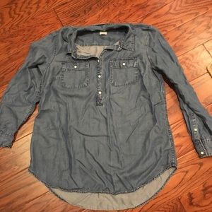 Chambray Target brand shirt. Size XXL